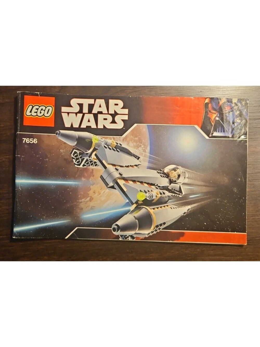 LEGO Star Wars General Grievous Starfighter 7656 Instruction Manual